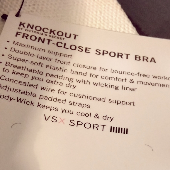 SOLD. NWT VICTORIA SECRET Knock Out Bra - Picture 5 of 5